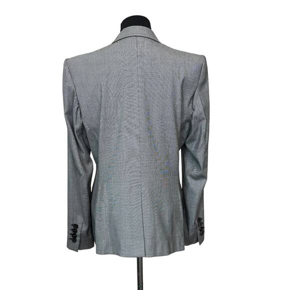 Escada gray sinlge button blazer size 38 - S - Picture 11 of 15